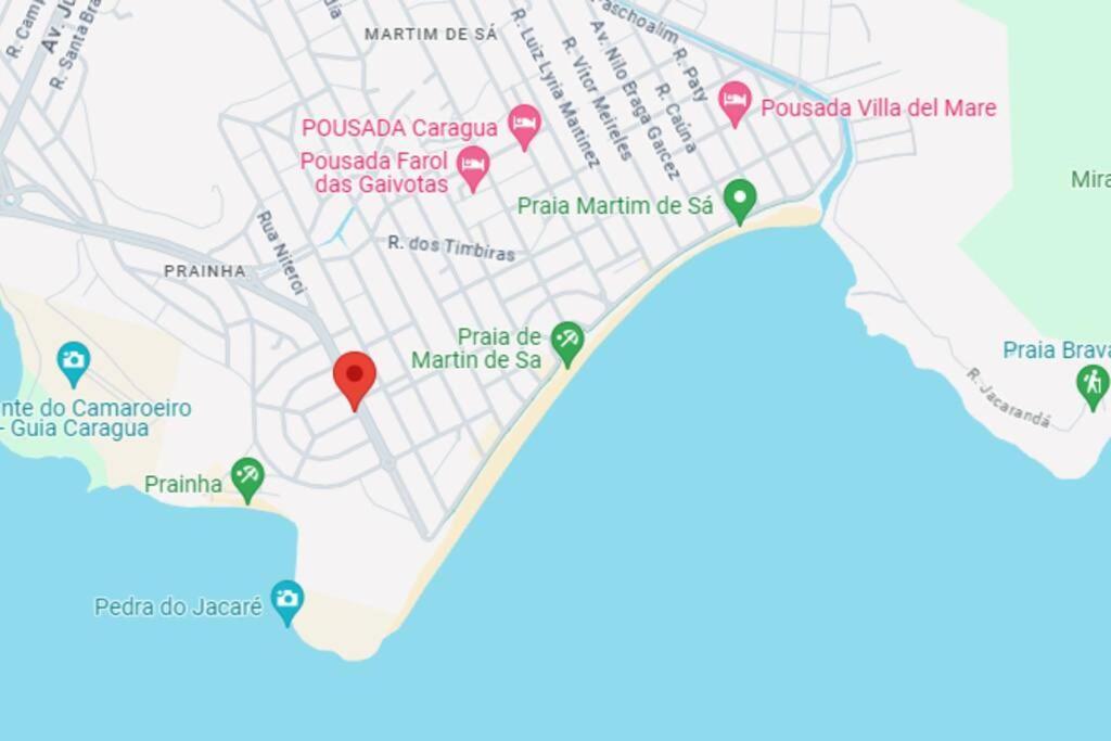 Casa Martin De Sa/Prainha. Villa คารากัวตาตูบา ภายนอก รูปภาพ
